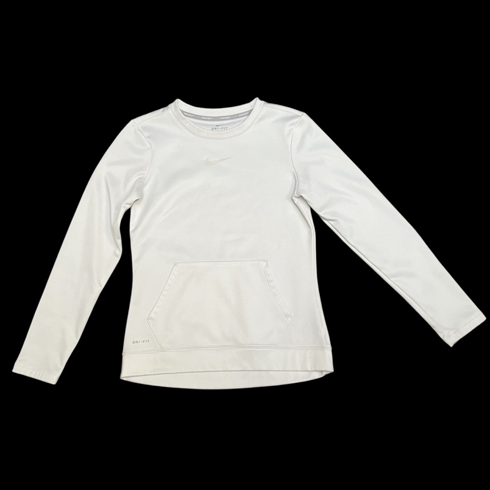 Nike Golf Women’s White Dri-FIT Long Sleeve Sweater, size XS